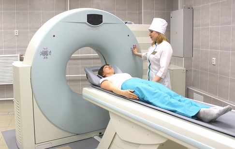 Положение пациента во время проведения сканирования